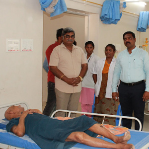 Actor Gajaraj Visit Image
